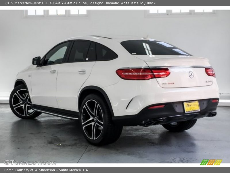 designo Diamond White Metallic / Black 2019 Mercedes-Benz GLE 43 AMG 4Matic Coupe