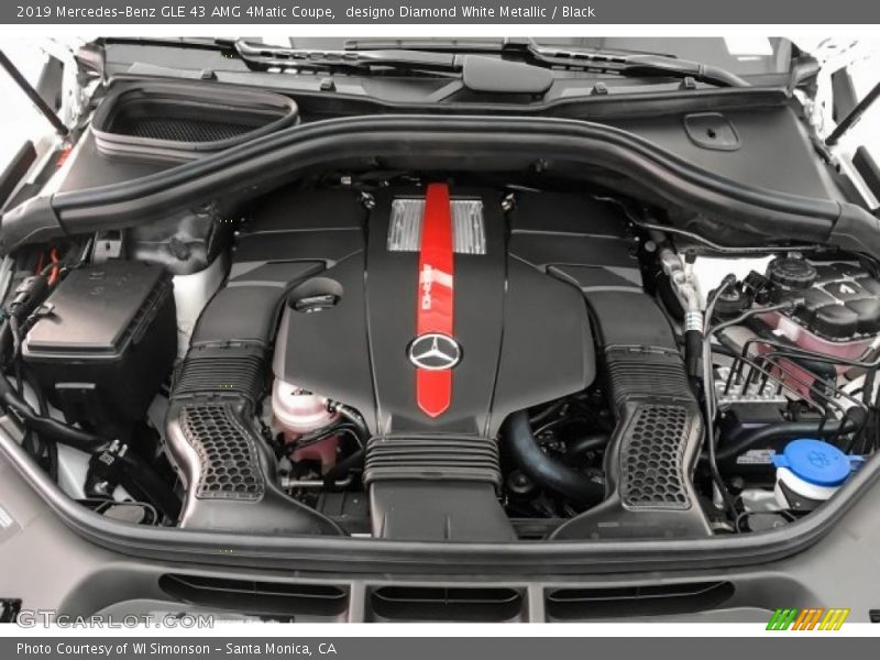 designo Diamond White Metallic / Black 2019 Mercedes-Benz GLE 43 AMG 4Matic Coupe