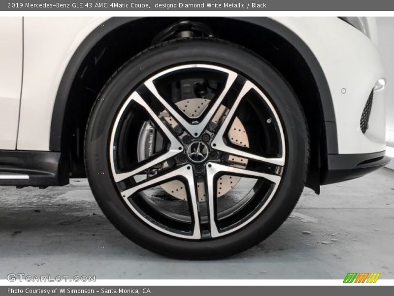 designo Diamond White Metallic / Black 2019 Mercedes-Benz GLE 43 AMG 4Matic Coupe