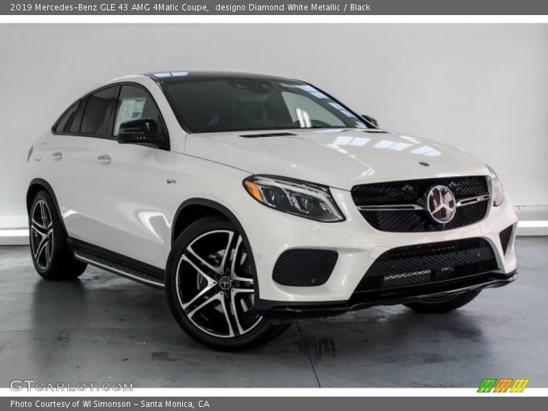  2019 GLE 43 AMG 4Matic Coupe designo Diamond White Metallic