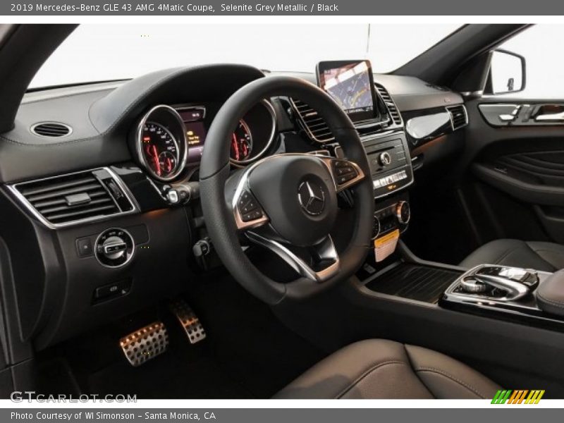 Selenite Grey Metallic / Black 2019 Mercedes-Benz GLE 43 AMG 4Matic Coupe