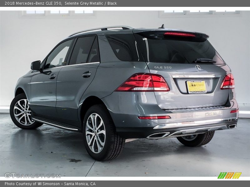 Selenite Grey Metallic / Black 2018 Mercedes-Benz GLE 350