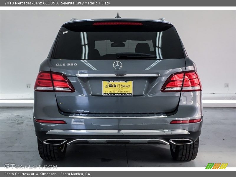 Selenite Grey Metallic / Black 2018 Mercedes-Benz GLE 350