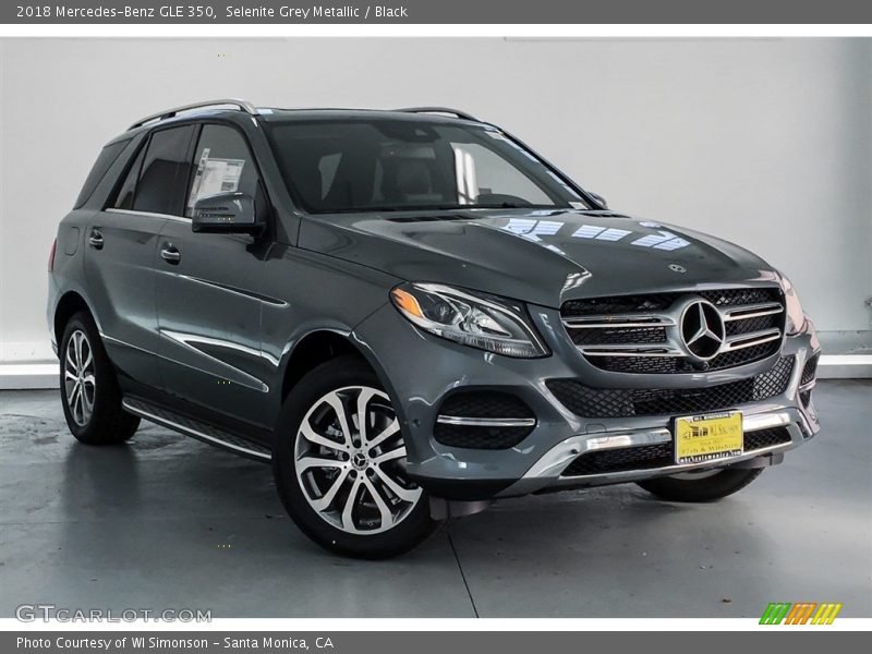 Selenite Grey Metallic / Black 2018 Mercedes-Benz GLE 350