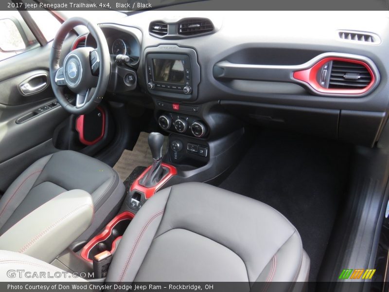 Black / Black 2017 Jeep Renegade Trailhawk 4x4