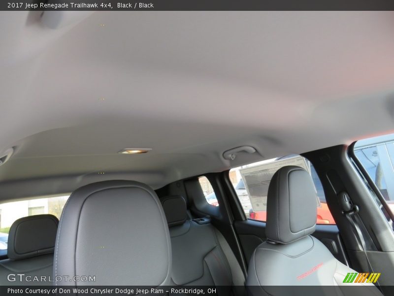 Black / Black 2017 Jeep Renegade Trailhawk 4x4