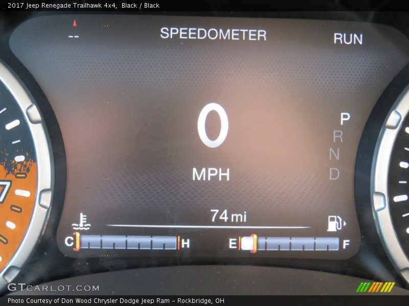 Black / Black 2017 Jeep Renegade Trailhawk 4x4
