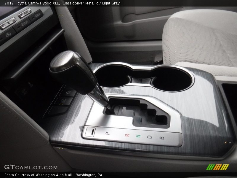Classic Silver Metallic / Light Gray 2012 Toyota Camry Hybrid XLE