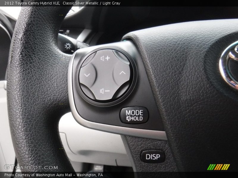Classic Silver Metallic / Light Gray 2012 Toyota Camry Hybrid XLE