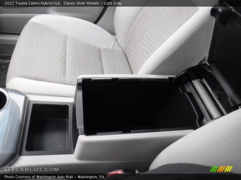 Classic Silver Metallic / Light Gray 2012 Toyota Camry Hybrid XLE