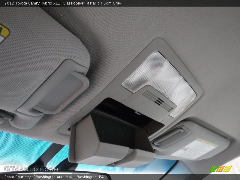 Classic Silver Metallic / Light Gray 2012 Toyota Camry Hybrid XLE