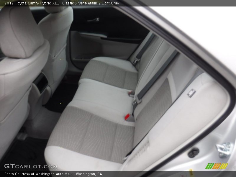 Classic Silver Metallic / Light Gray 2012 Toyota Camry Hybrid XLE