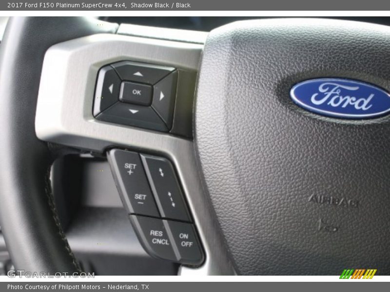 Shadow Black / Black 2017 Ford F150 Platinum SuperCrew 4x4