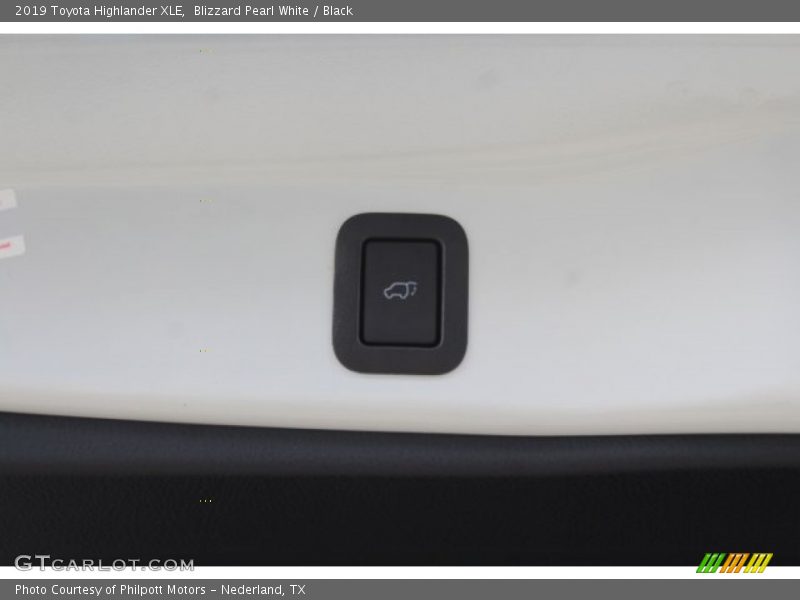 Blizzard Pearl White / Black 2019 Toyota Highlander XLE