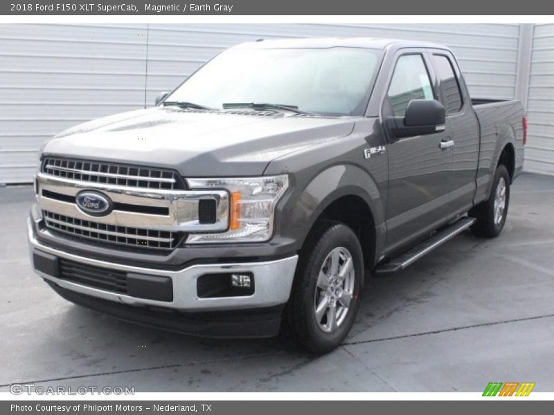 Magnetic / Earth Gray 2018 Ford F150 XLT SuperCab