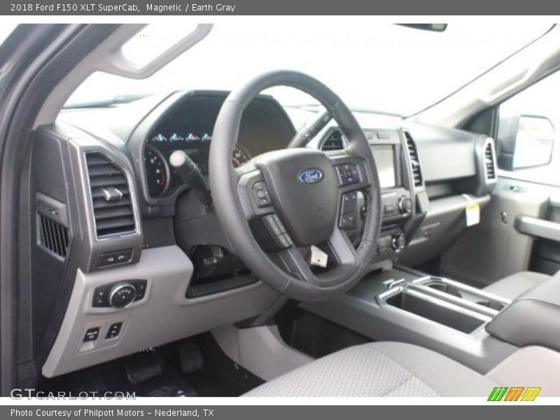 Magnetic / Earth Gray 2018 Ford F150 XLT SuperCab