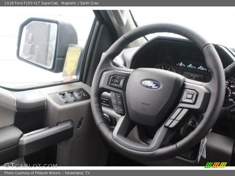 Magnetic / Earth Gray 2018 Ford F150 XLT SuperCab