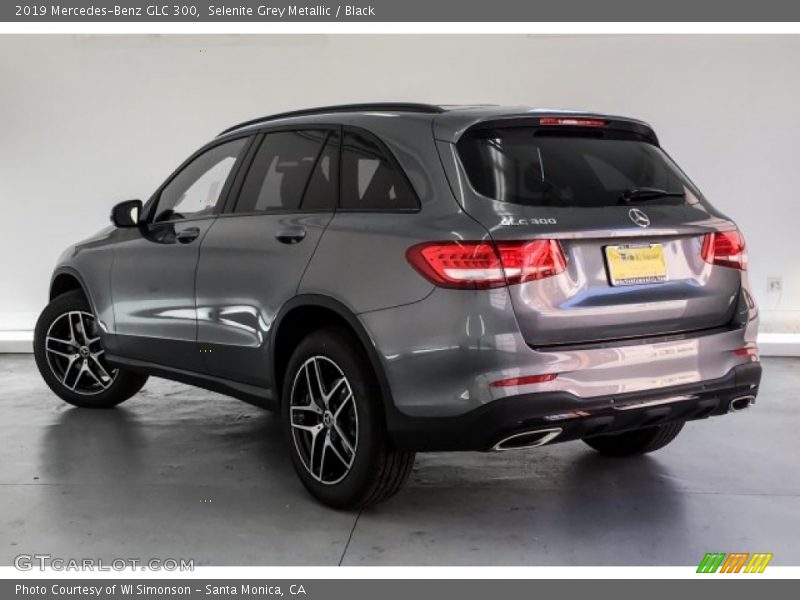 Selenite Grey Metallic / Black 2019 Mercedes-Benz GLC 300