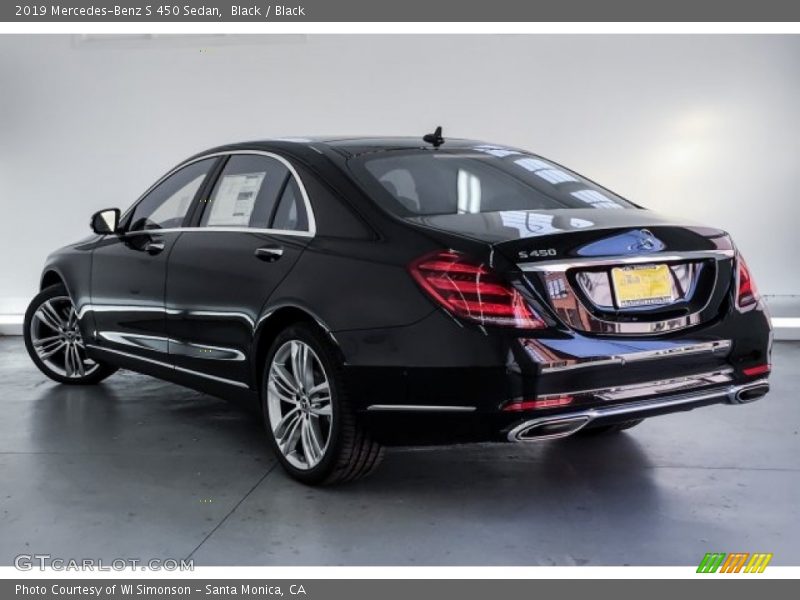 Black / Black 2019 Mercedes-Benz S 450 Sedan