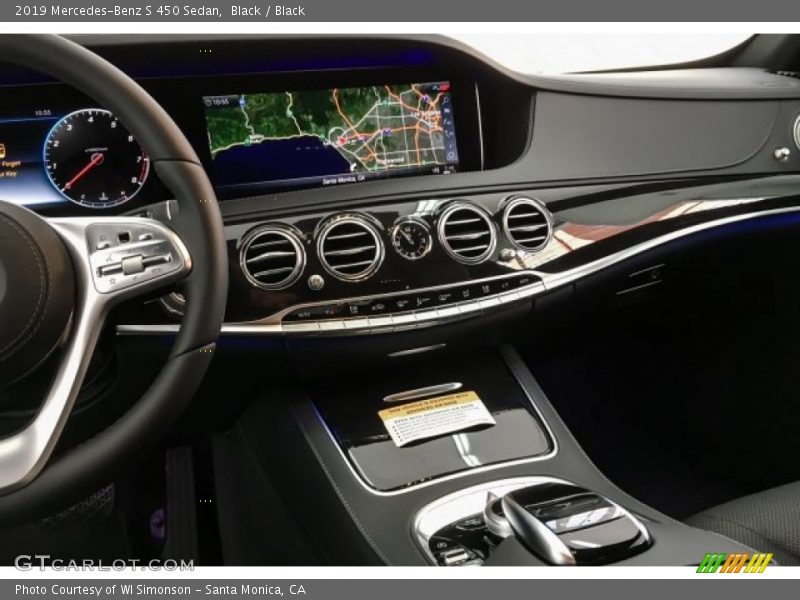 Black / Black 2019 Mercedes-Benz S 450 Sedan