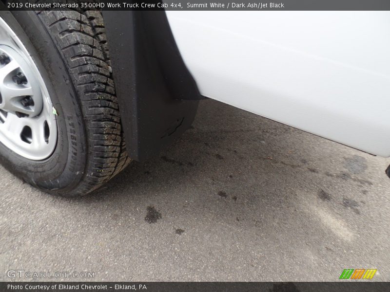 Summit White / Dark Ash/Jet Black 2019 Chevrolet Silverado 3500HD Work Truck Crew Cab 4x4