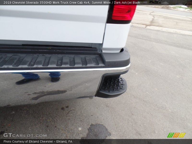 Summit White / Dark Ash/Jet Black 2019 Chevrolet Silverado 3500HD Work Truck Crew Cab 4x4