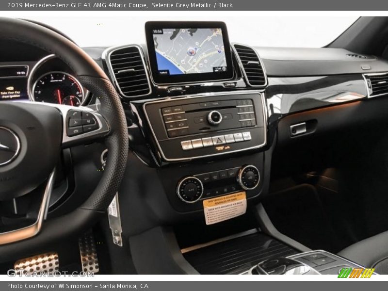 Selenite Grey Metallic / Black 2019 Mercedes-Benz GLE 43 AMG 4Matic Coupe