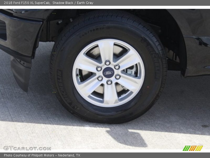 Shadow Black / Earth Gray 2018 Ford F150 XL SuperCab