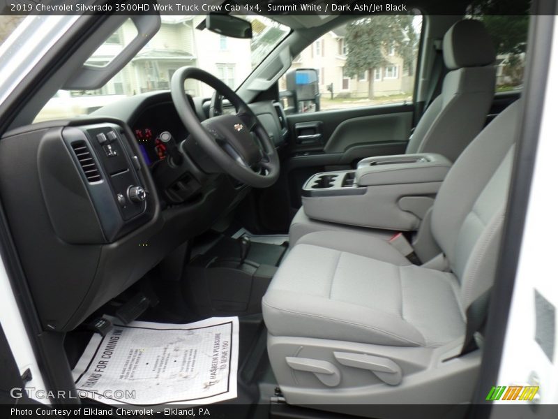 Summit White / Dark Ash/Jet Black 2019 Chevrolet Silverado 3500HD Work Truck Crew Cab 4x4
