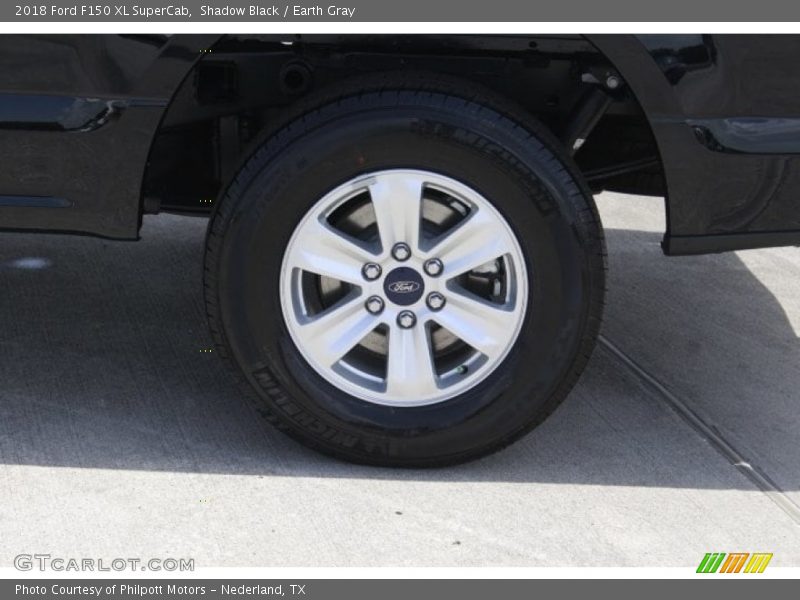Shadow Black / Earth Gray 2018 Ford F150 XL SuperCab