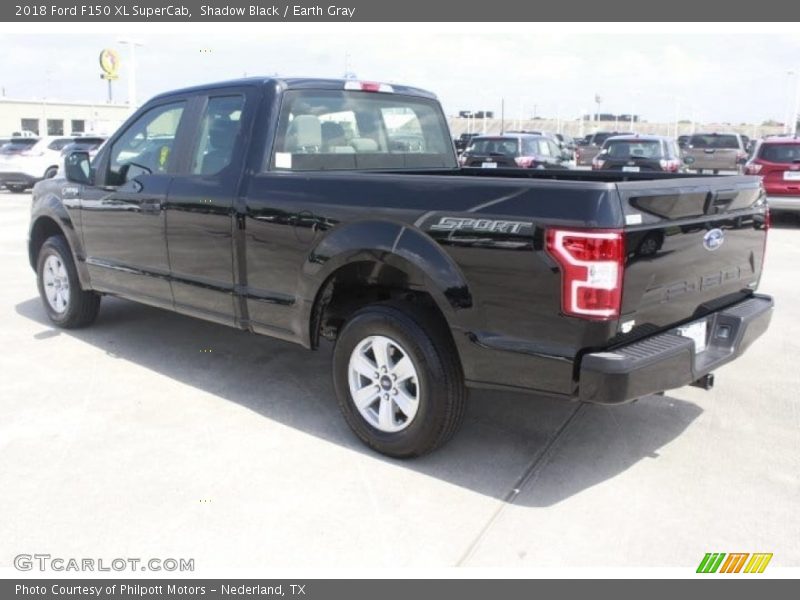 Shadow Black / Earth Gray 2018 Ford F150 XL SuperCab