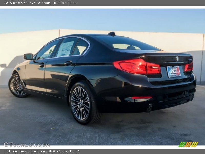 Jet Black / Black 2019 BMW 5 Series 530i Sedan