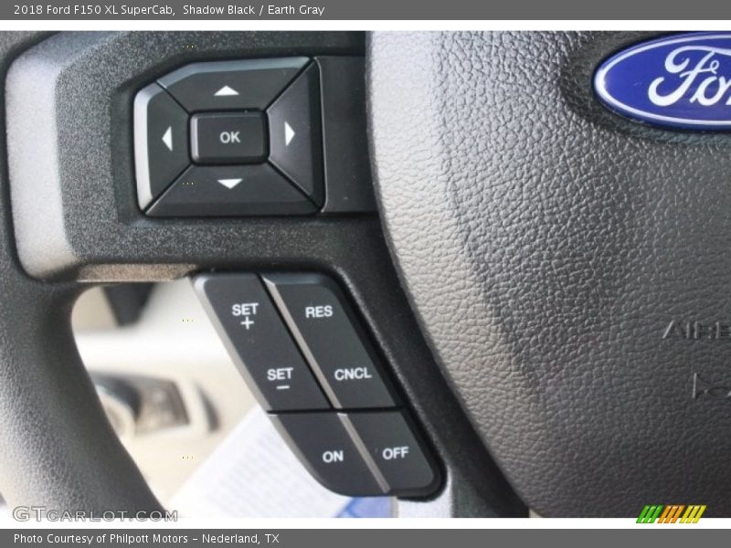 Shadow Black / Earth Gray 2018 Ford F150 XL SuperCab