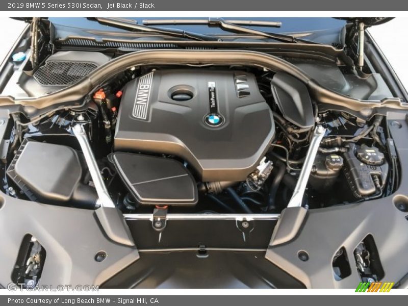 Jet Black / Black 2019 BMW 5 Series 530i Sedan