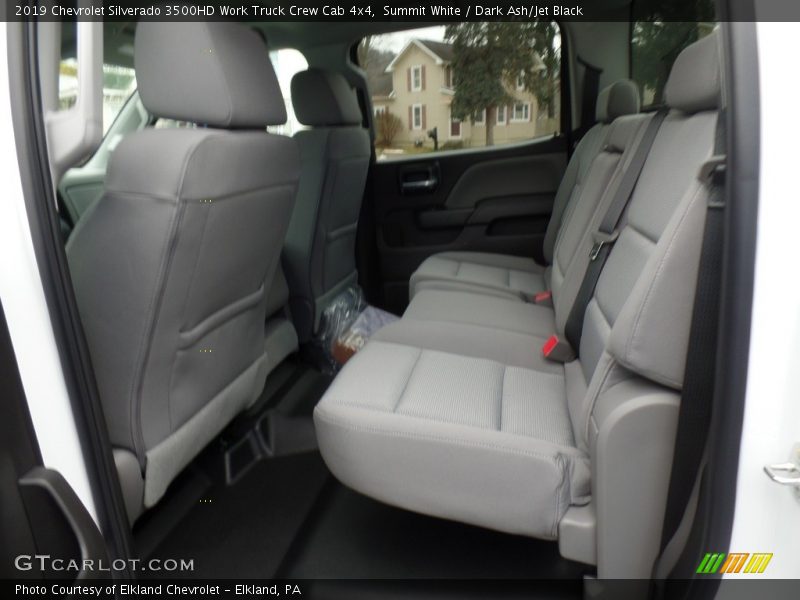 Summit White / Dark Ash/Jet Black 2019 Chevrolet Silverado 3500HD Work Truck Crew Cab 4x4