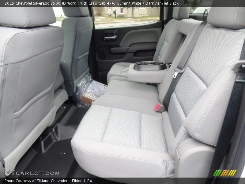 Summit White / Dark Ash/Jet Black 2019 Chevrolet Silverado 3500HD Work Truck Crew Cab 4x4