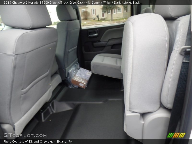 Summit White / Dark Ash/Jet Black 2019 Chevrolet Silverado 3500HD Work Truck Crew Cab 4x4