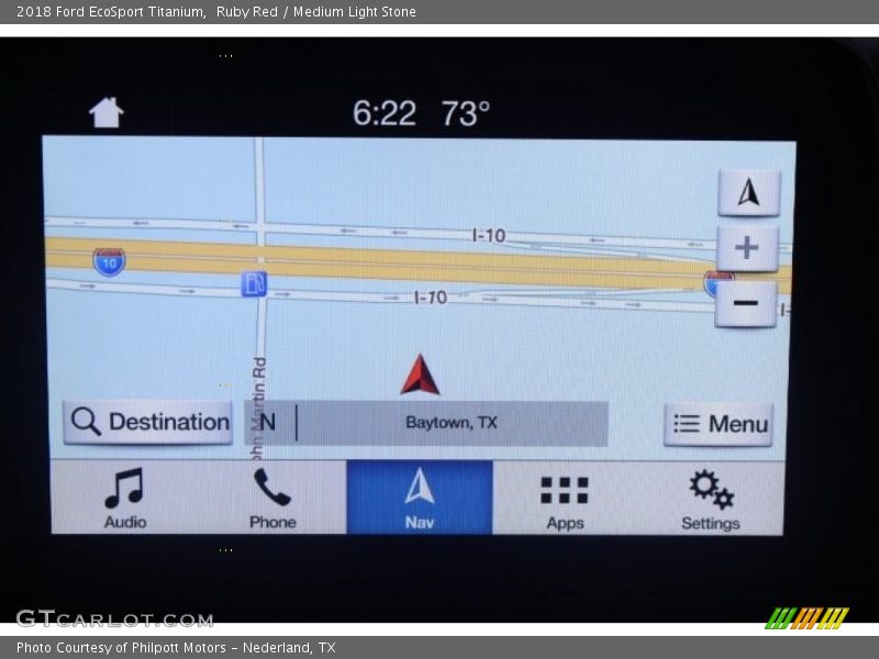 Ruby Red / Medium Light Stone 2018 Ford EcoSport Titanium