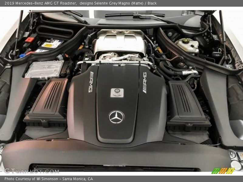  2019 AMG GT Roadster Engine - 4.0 AMG Twin-Turbocharged DOHC 32-Valve VVT V8