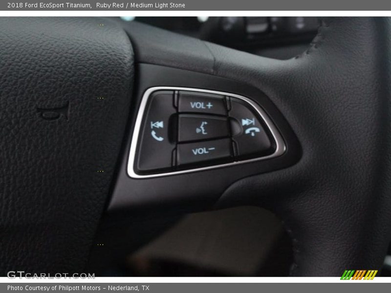 Ruby Red / Medium Light Stone 2018 Ford EcoSport Titanium
