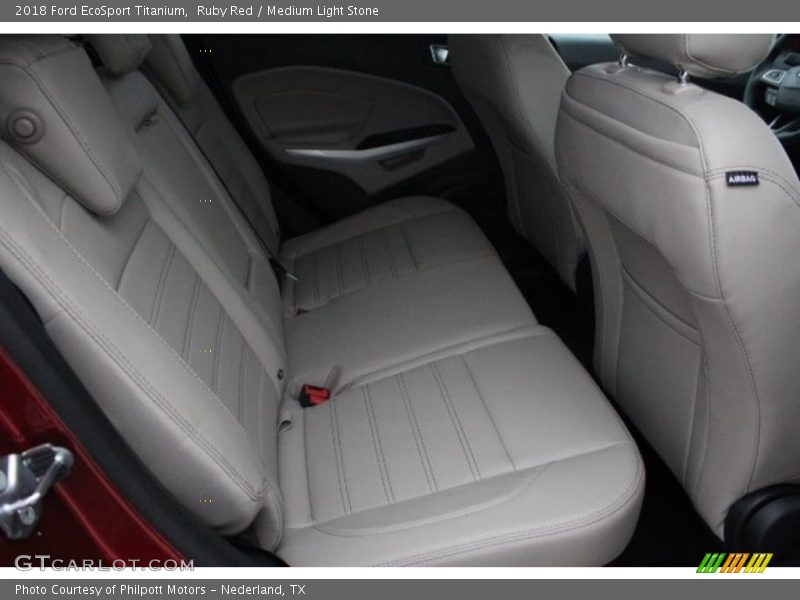 Ruby Red / Medium Light Stone 2018 Ford EcoSport Titanium