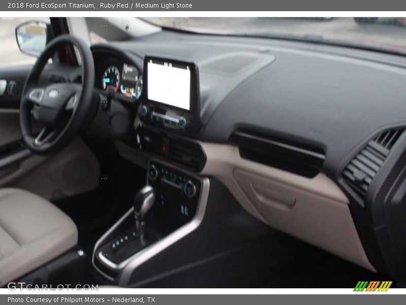 Ruby Red / Medium Light Stone 2018 Ford EcoSport Titanium