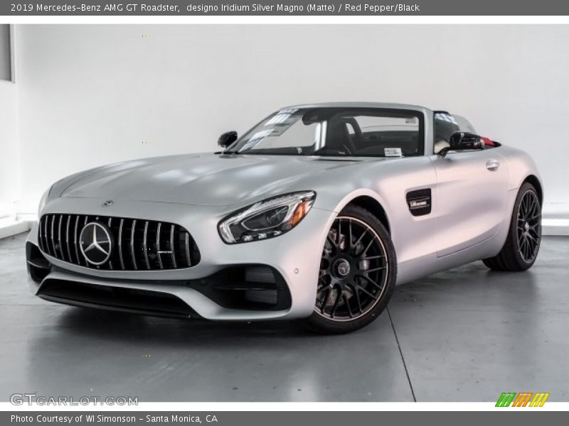  2019 AMG GT Roadster designo Iridium Silver Magno (Matte)