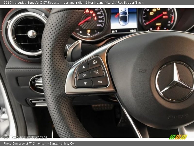  2019 AMG GT Roadster Steering Wheel