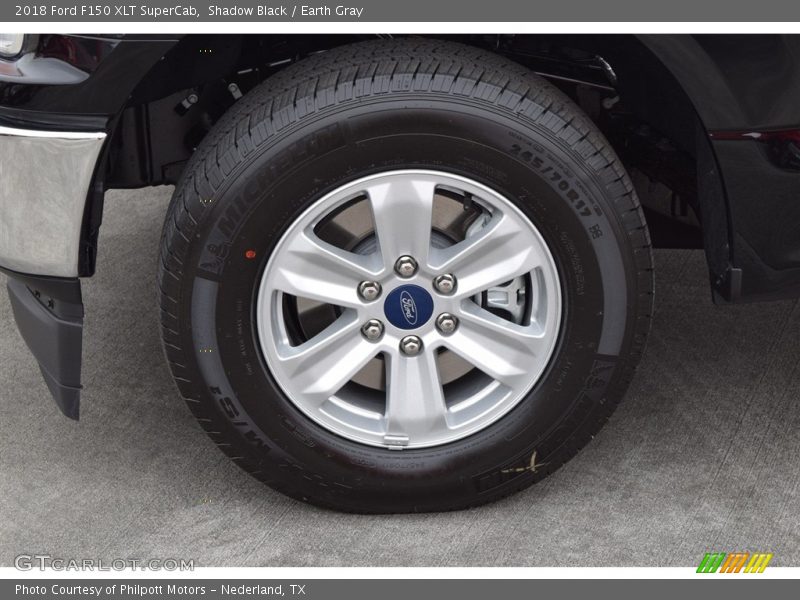 Shadow Black / Earth Gray 2018 Ford F150 XLT SuperCab