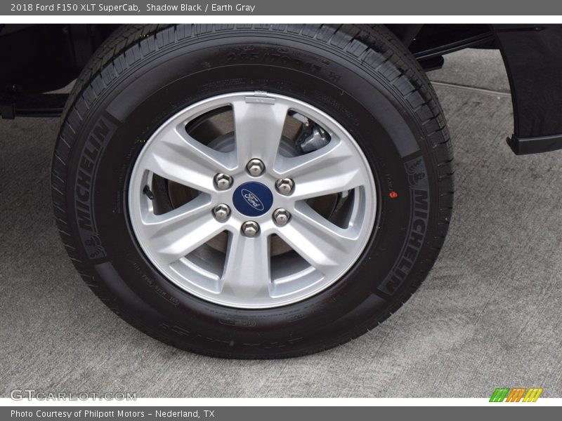 Shadow Black / Earth Gray 2018 Ford F150 XLT SuperCab