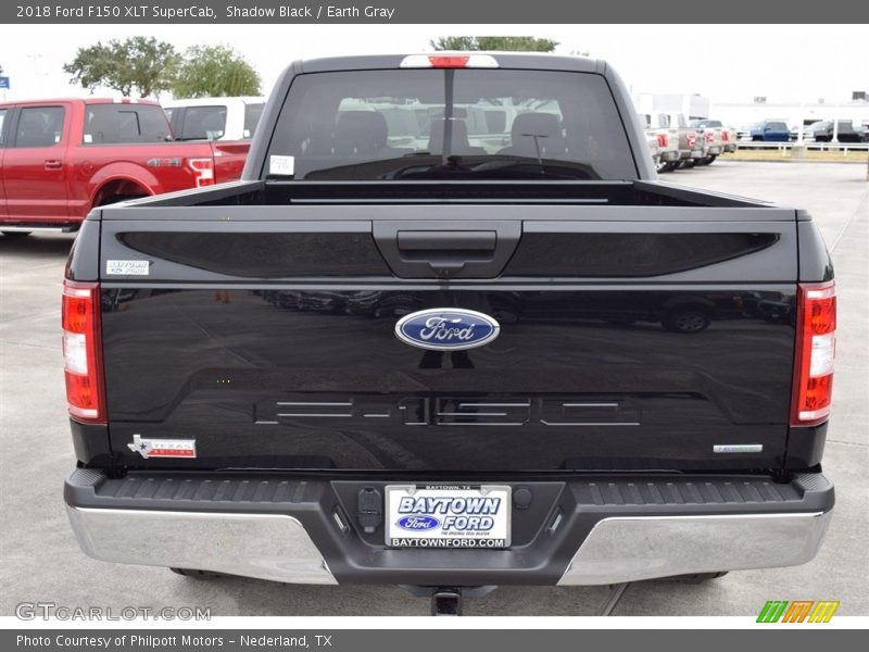 Shadow Black / Earth Gray 2018 Ford F150 XLT SuperCab