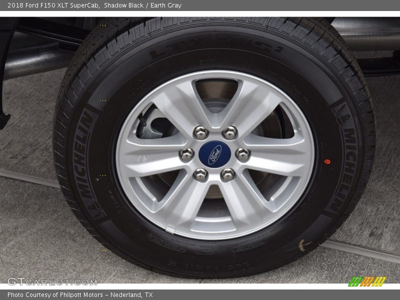 Shadow Black / Earth Gray 2018 Ford F150 XLT SuperCab