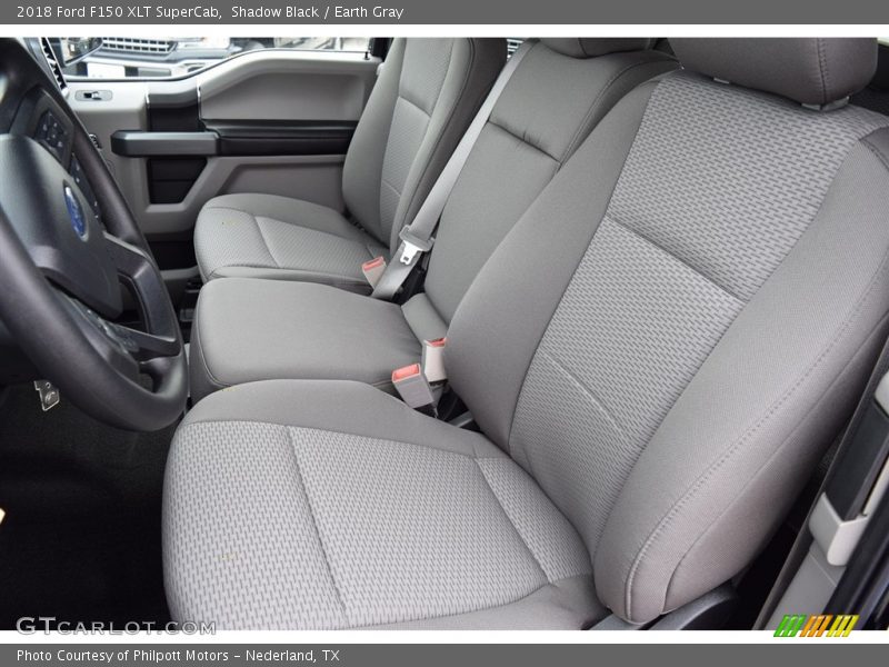 Shadow Black / Earth Gray 2018 Ford F150 XLT SuperCab