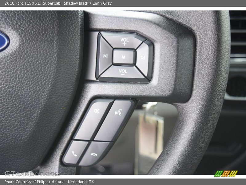 Shadow Black / Earth Gray 2018 Ford F150 XLT SuperCab